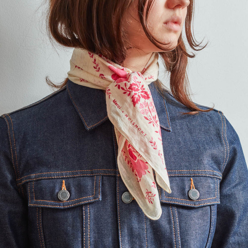 Moismont x Merci Lucky Bandana Pink - Main Image