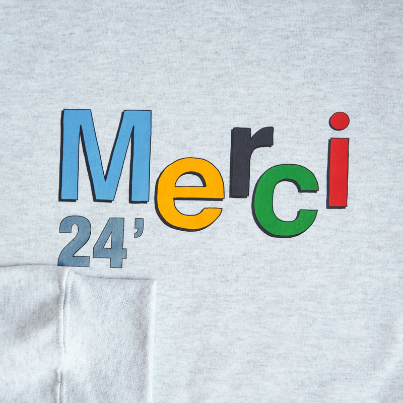 Merci - Sweat Merci 24' - Gris