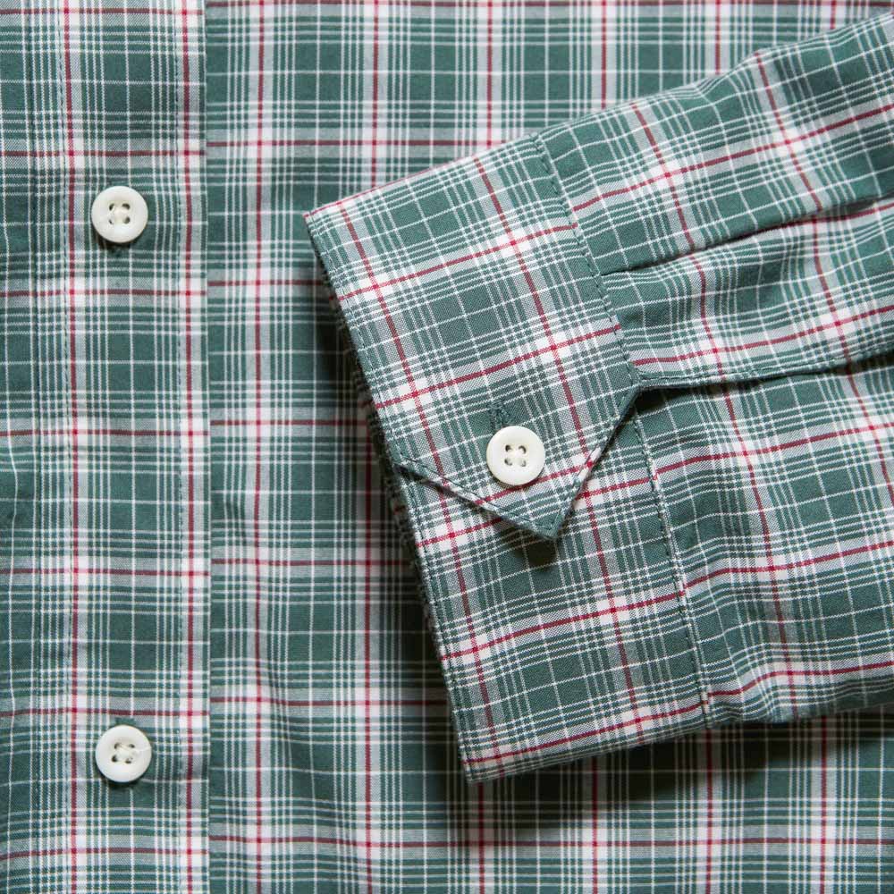Veste à carreaux Claude - Vert & Blanc - Au Vieux Campeur Cp - détail 6