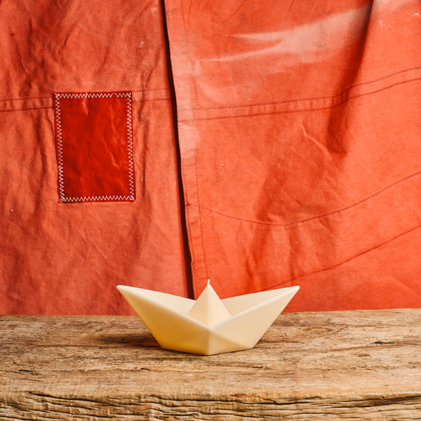 Bougie Bateau - Ivoire