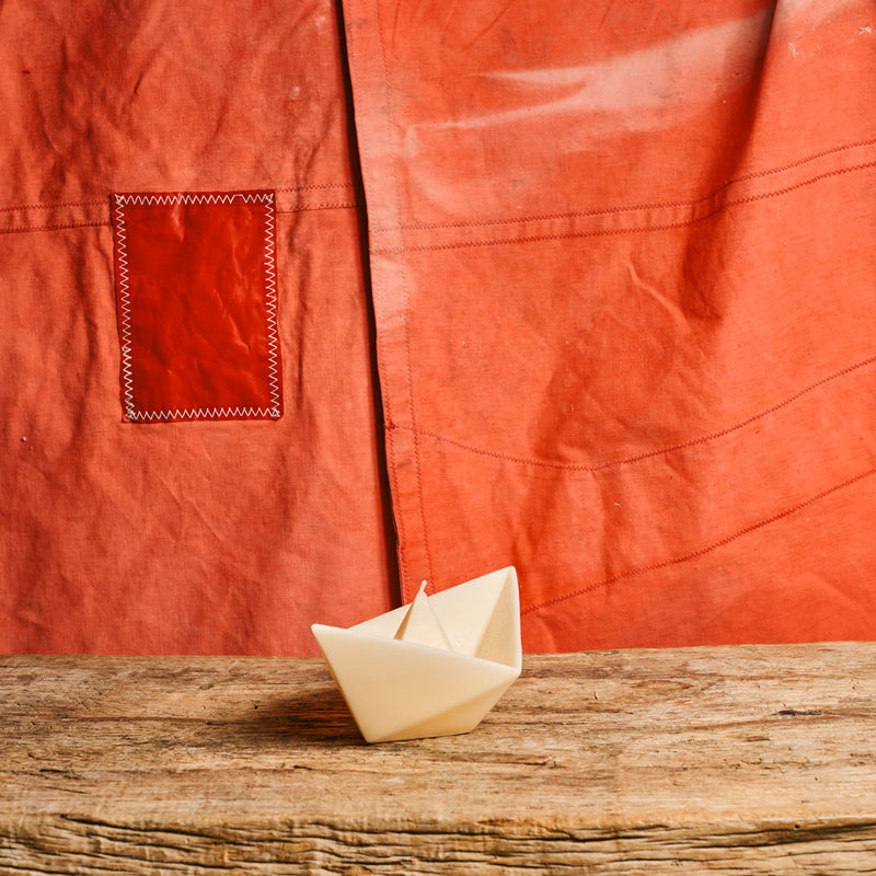 Bougie Bateau - Ivoire