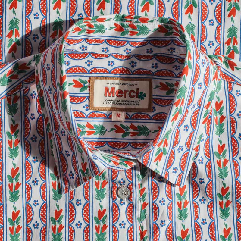 Amour Breton x Merci - Chemise - Rouge