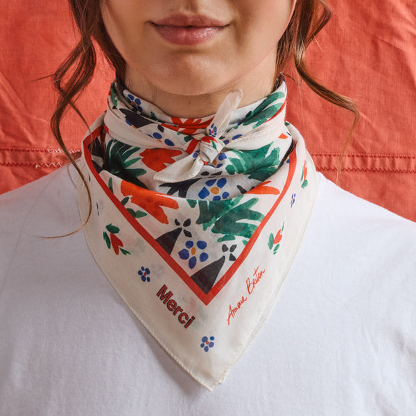 Amour Breton x Merci - Bandana - Noir