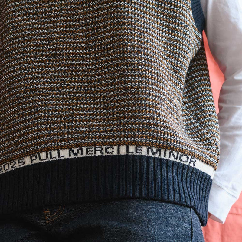 Le Minor x Merci - Pull Malo - Marine