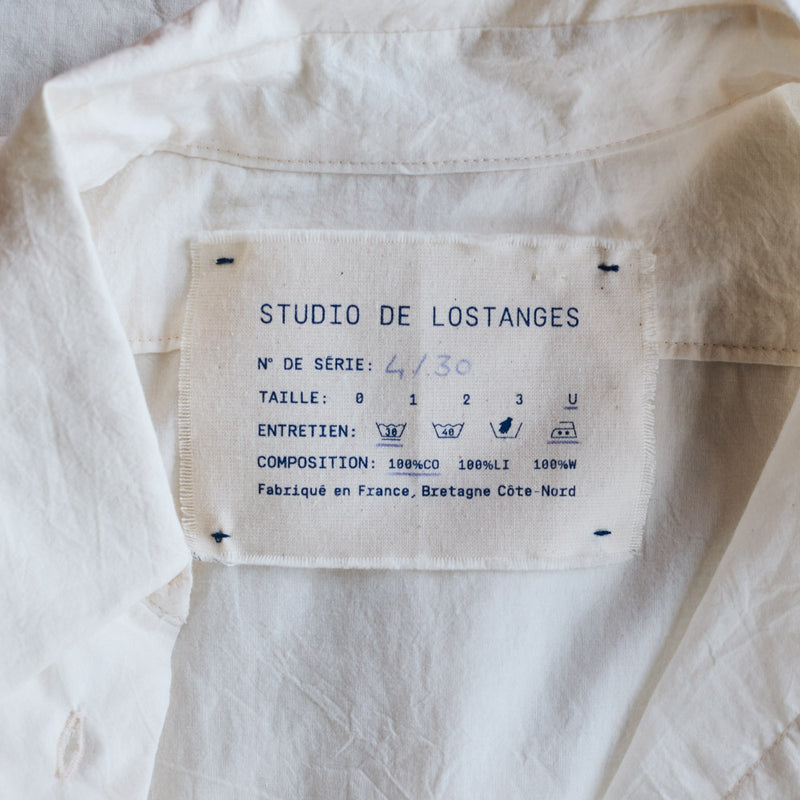 Studio de Lostanges - Chemise Long Breton - Beige