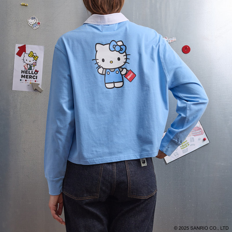 Hello Kitty x Merci  - Polo - Bleu Clair