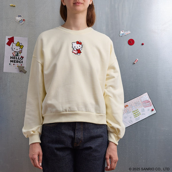 Hello Kitty x Merci  - Sweat Emma - Crème