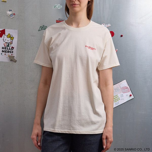 Hello Kitty x Merci  - T-Shirt Friends - Ecru