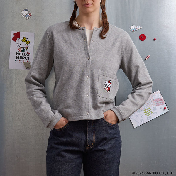 Hello Kitty x Merci  - Gilet - Gris Chiné