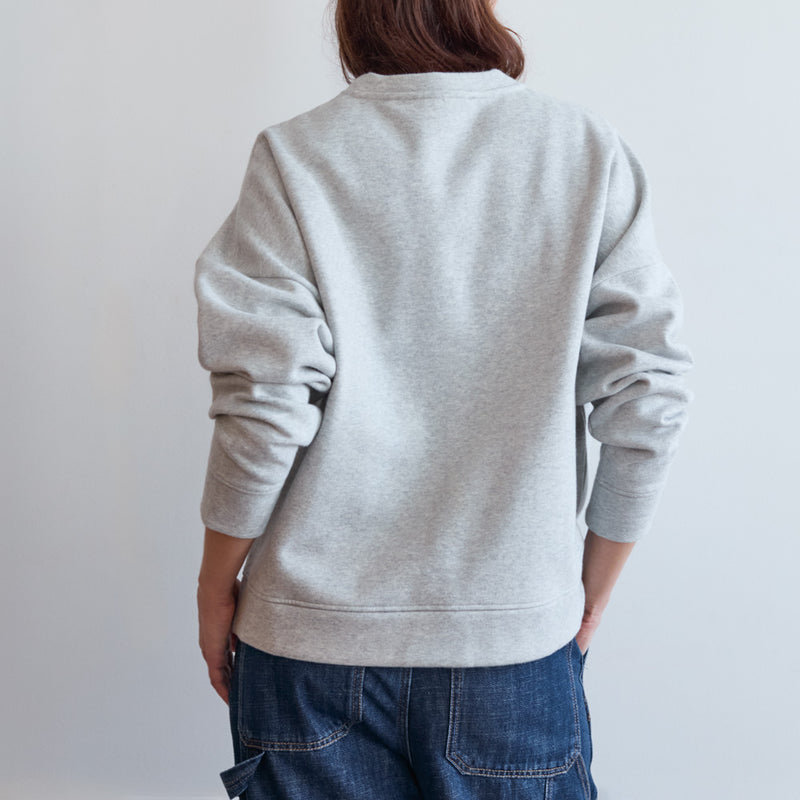 Weekend Max Mara - Sweat en coton - Gris