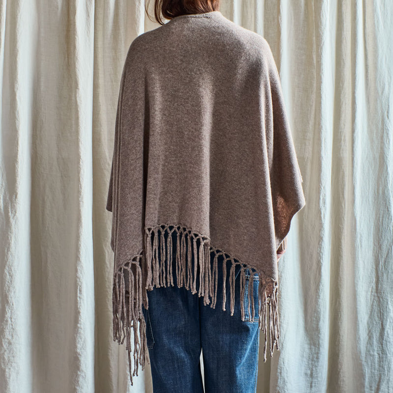 Weekend Max Mara - Poncho Pomposa - Marron