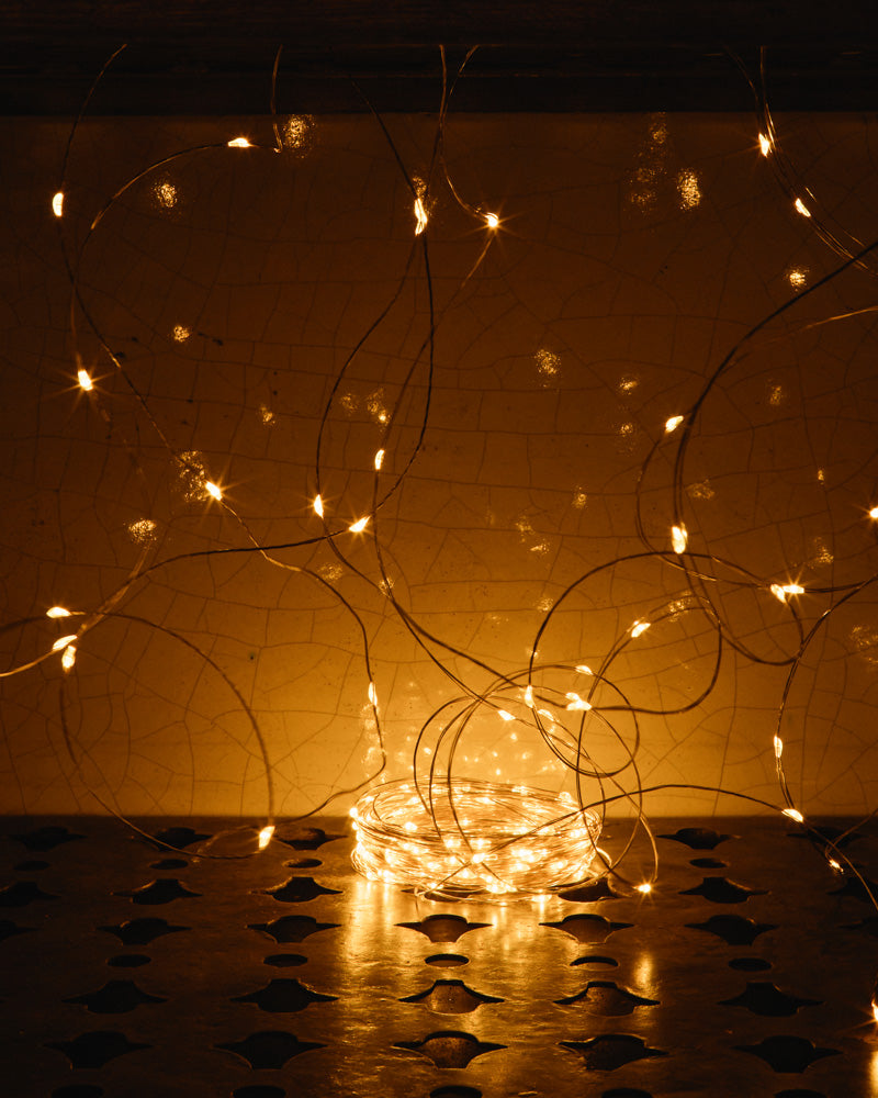 Lotti - Guirlande lumineuse 200 LED - Argenté