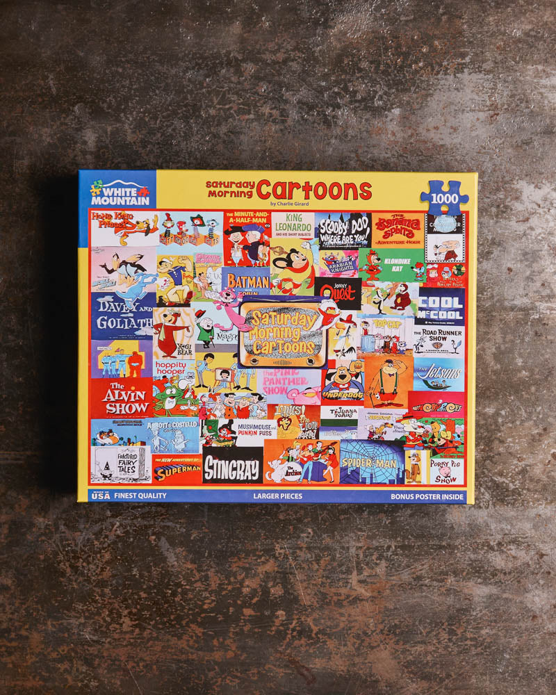 White Mountain Puzzles - Puzzle Morning Cartoons