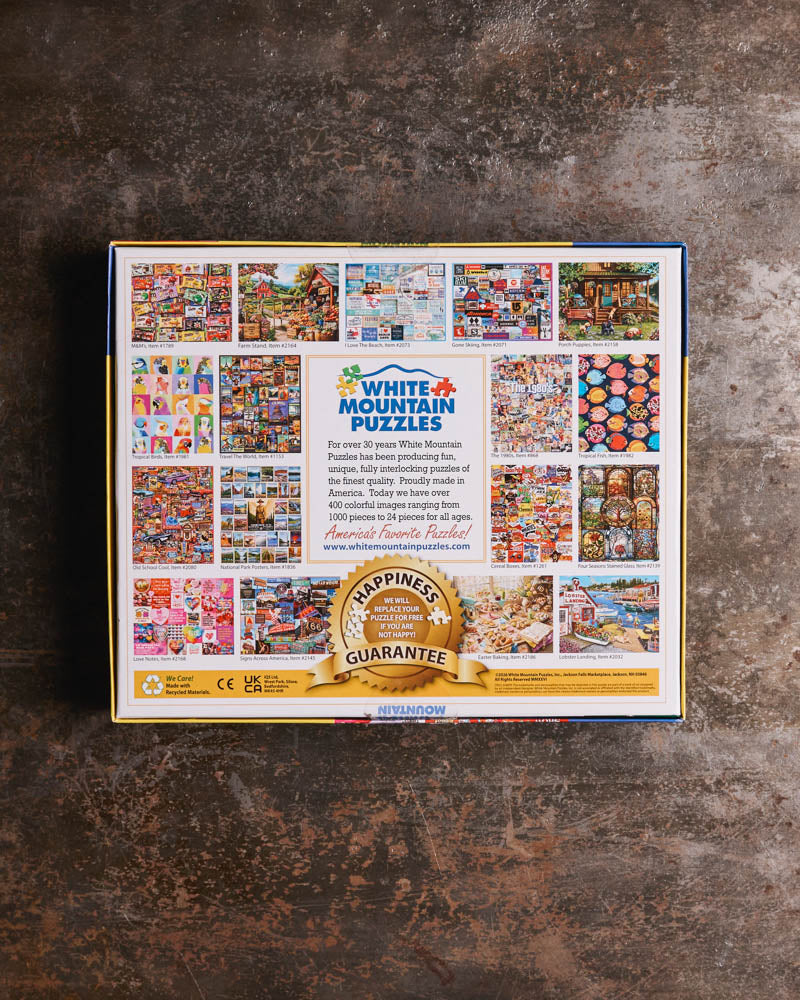 White Mountain Puzzles - Puzzle - Morning Cartoons
