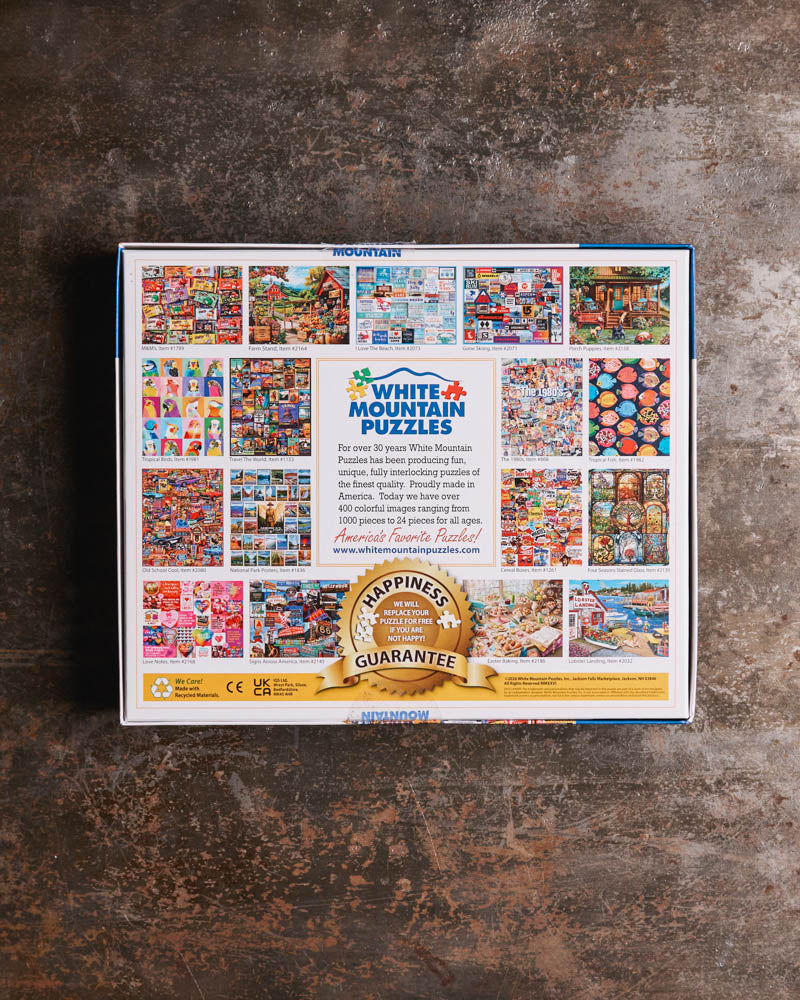 White Mountain Puzzles - Puzzle - Candy Wrappers