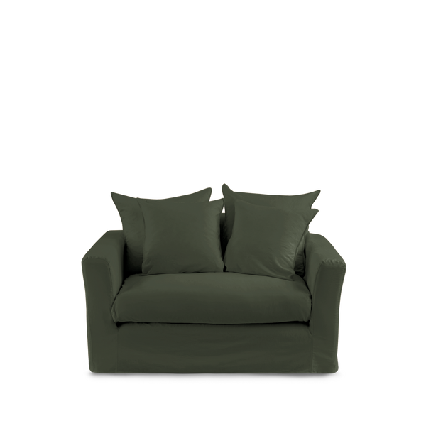 Housse de canapé - Vert Oxyde