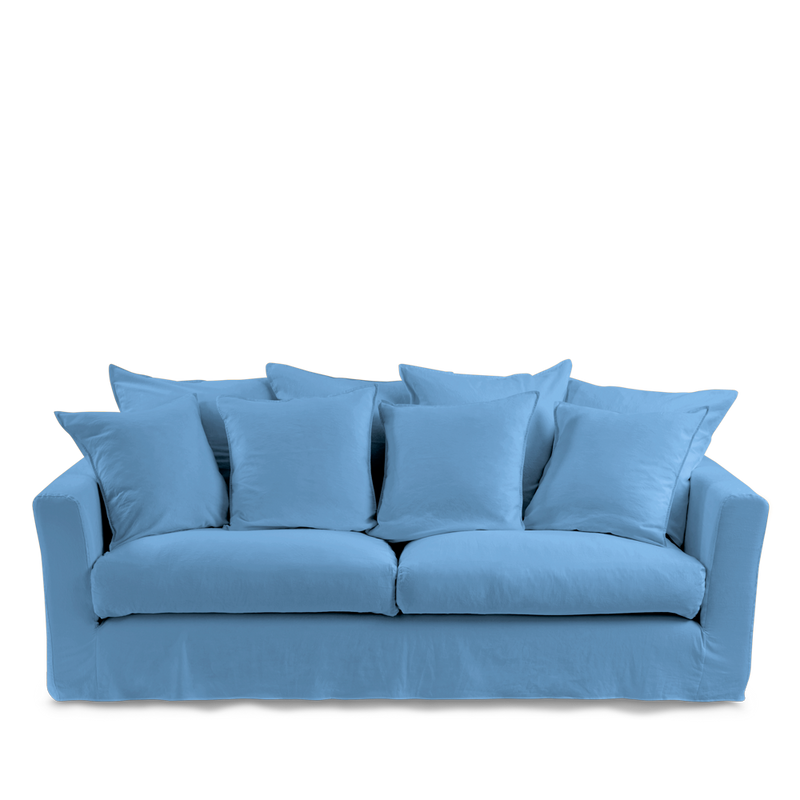 Housse de canapé lit - Bleu Primaire