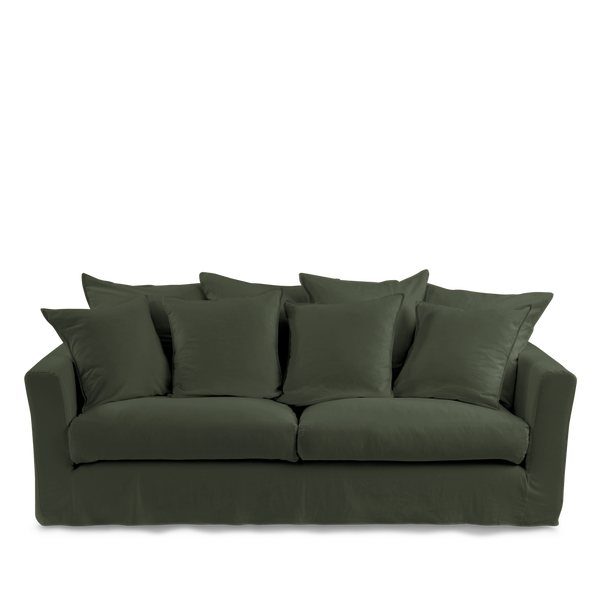 Housse de canapé lit - Vert Oxyde