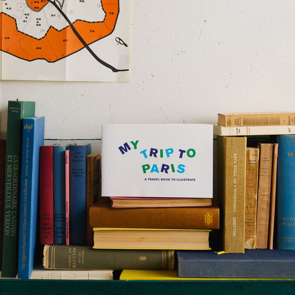 Carnet à illustrer - My Trip To Paris