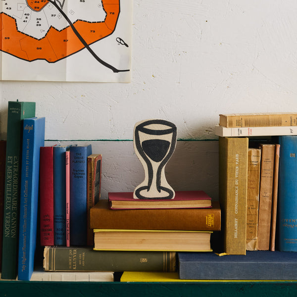 Déco en céramique - Verre de vin