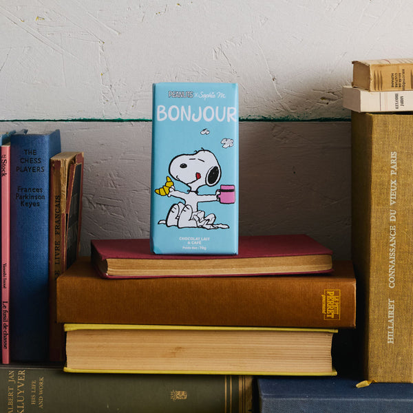 Chocolat au Lait Snoopy - Bonjour