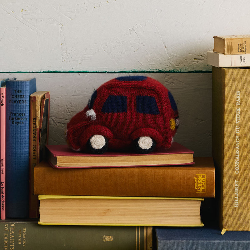 Peluche Merci en tricot - Fiat 500
