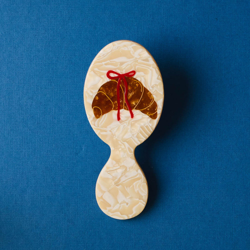 Brosse à cheveux - Croissant