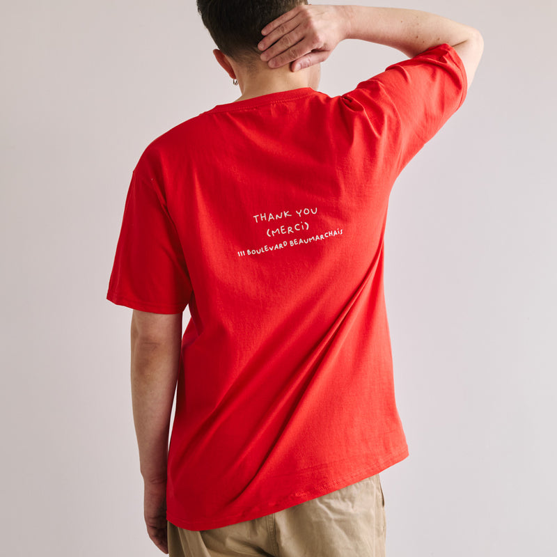 Merci - T-Shirt Youre Welcome - Rouge