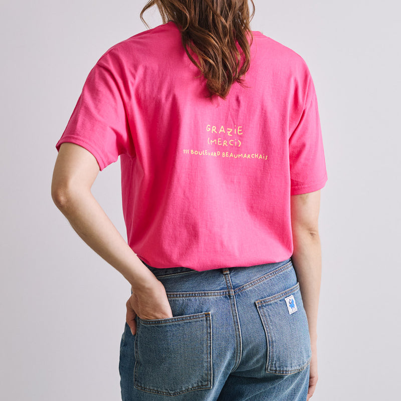 Merci - T-Shirt Prego - Rose