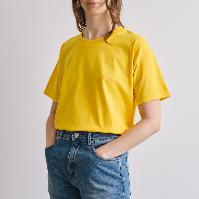 Merci - T-Shirt De Nada - Jaune