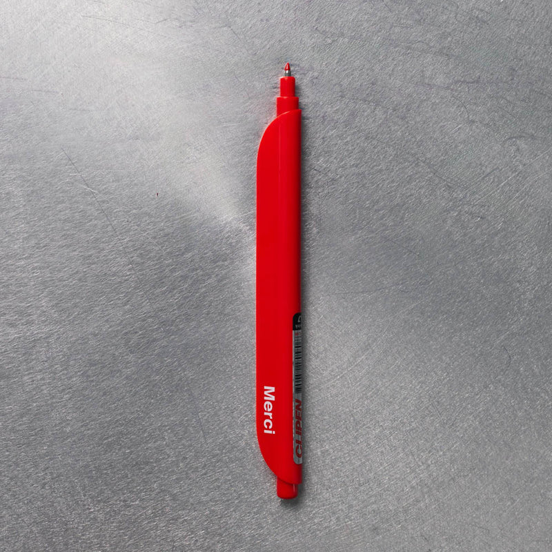 Stylo Merci - Rouge