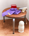 Merci - Serviette De Bain Invité En Lin - Violet Orage