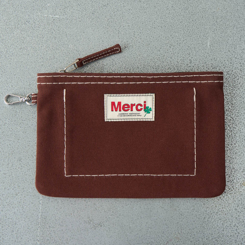 Merci - Pochette Candide - Marron