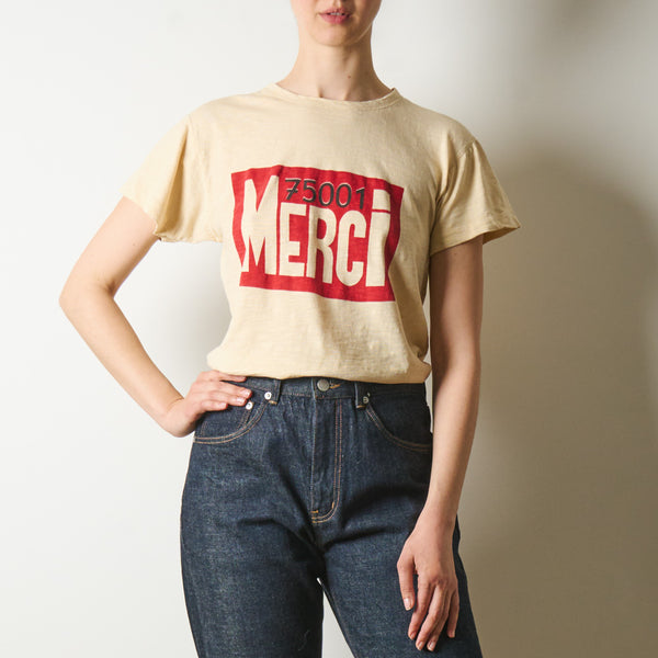 Mister Freedom x Merci - T-Shirt 75001 - Écru