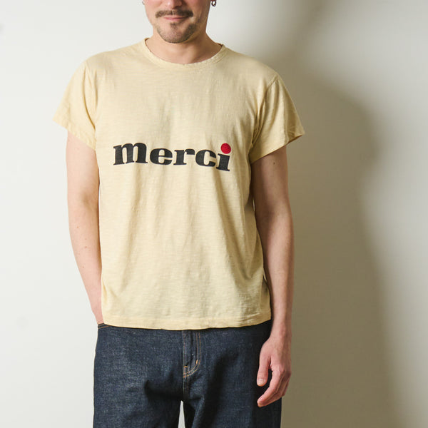 Mister Freedom x Merci - T-Shirt Lui - Écru