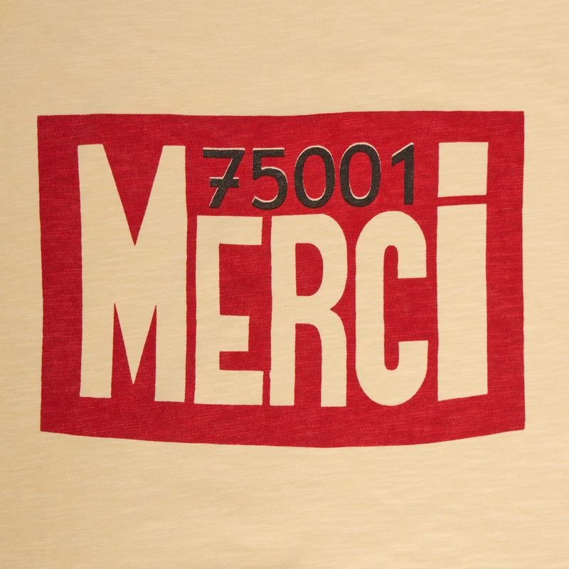 Mister Freedom x Merci - T-Shirt 75001 - Écru