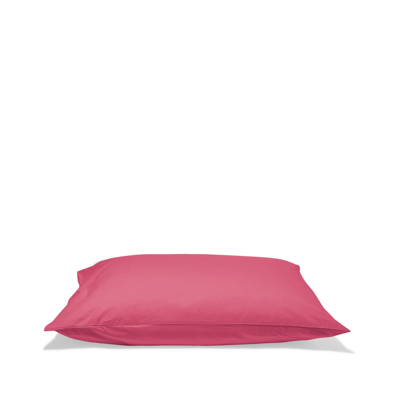 Taie d'oreiller en percale de coton - Rose Club