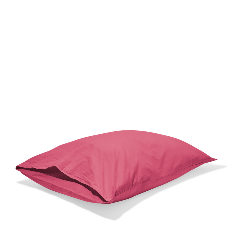 Taie d'oreiller en percale de coton - Rose Club