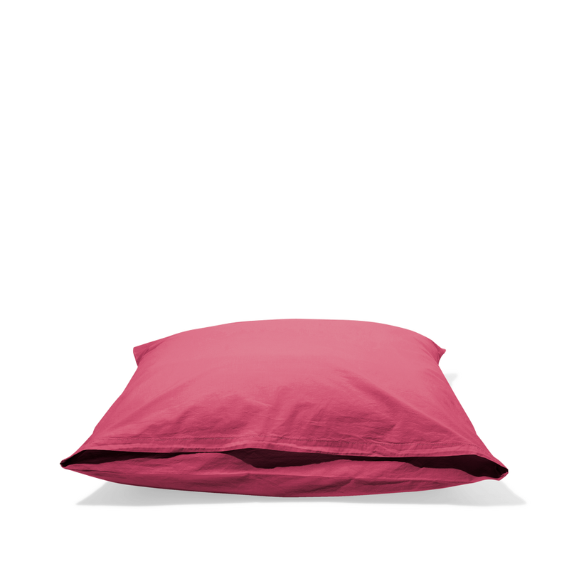 Taie d'oreiller en percale de coton - Rose Club