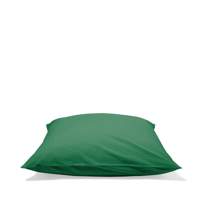 Taie d'oreiller en percale de coton - Vert Pixel