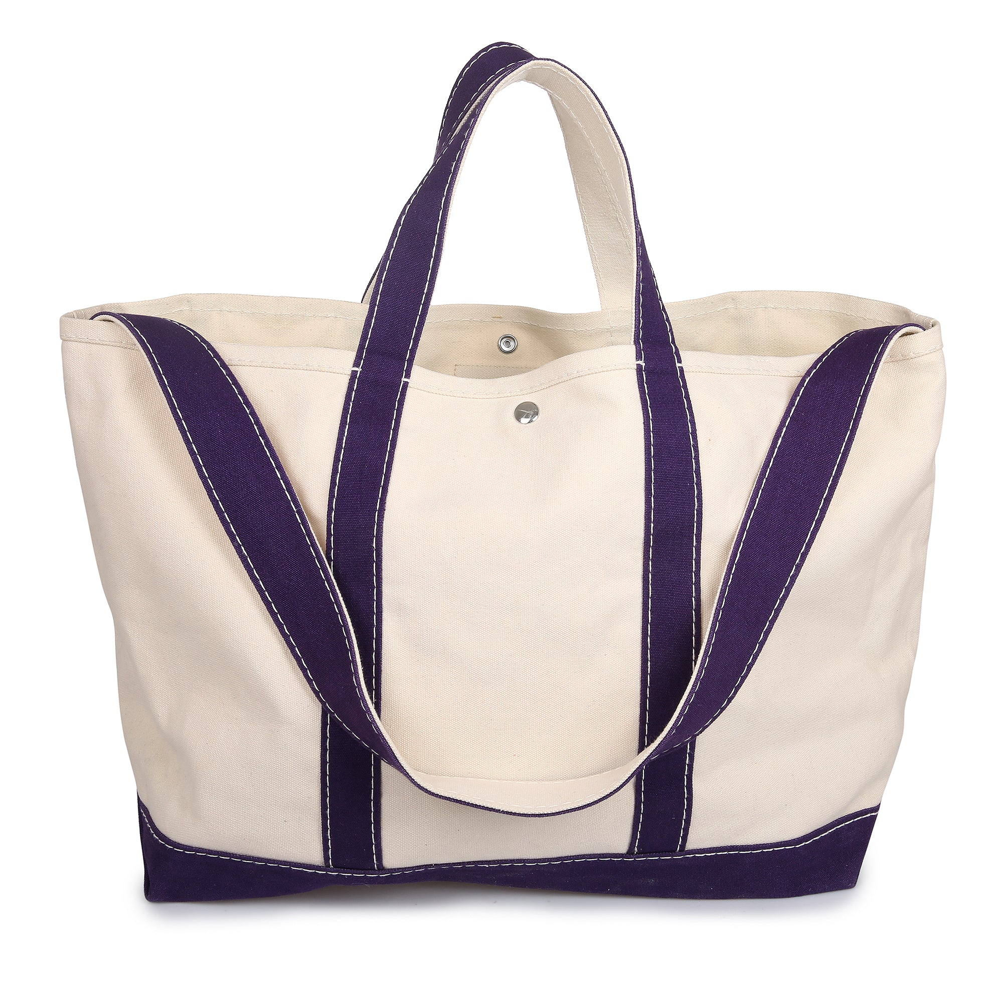 Merci - Canvas Candide Shopping Bag - Purple