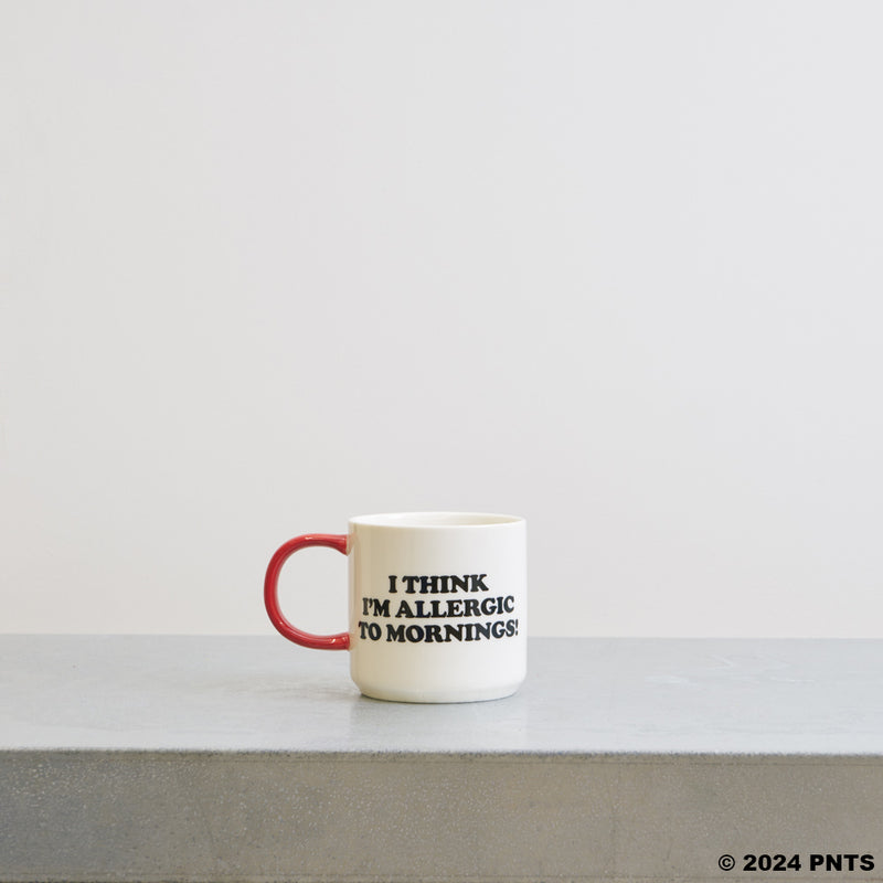 Mug en porcelaine - Allergic to mornings