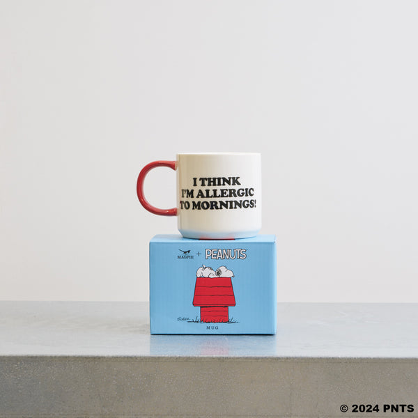 Mug en porcelaine - Allergic to mornings