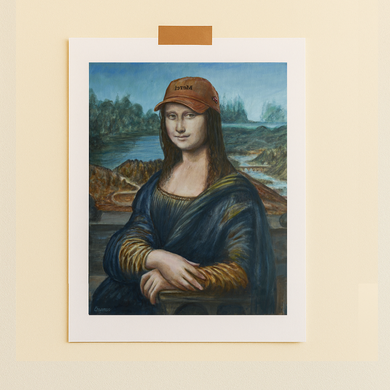 Merci x Travis Chapman - Affiche Merci Lisa