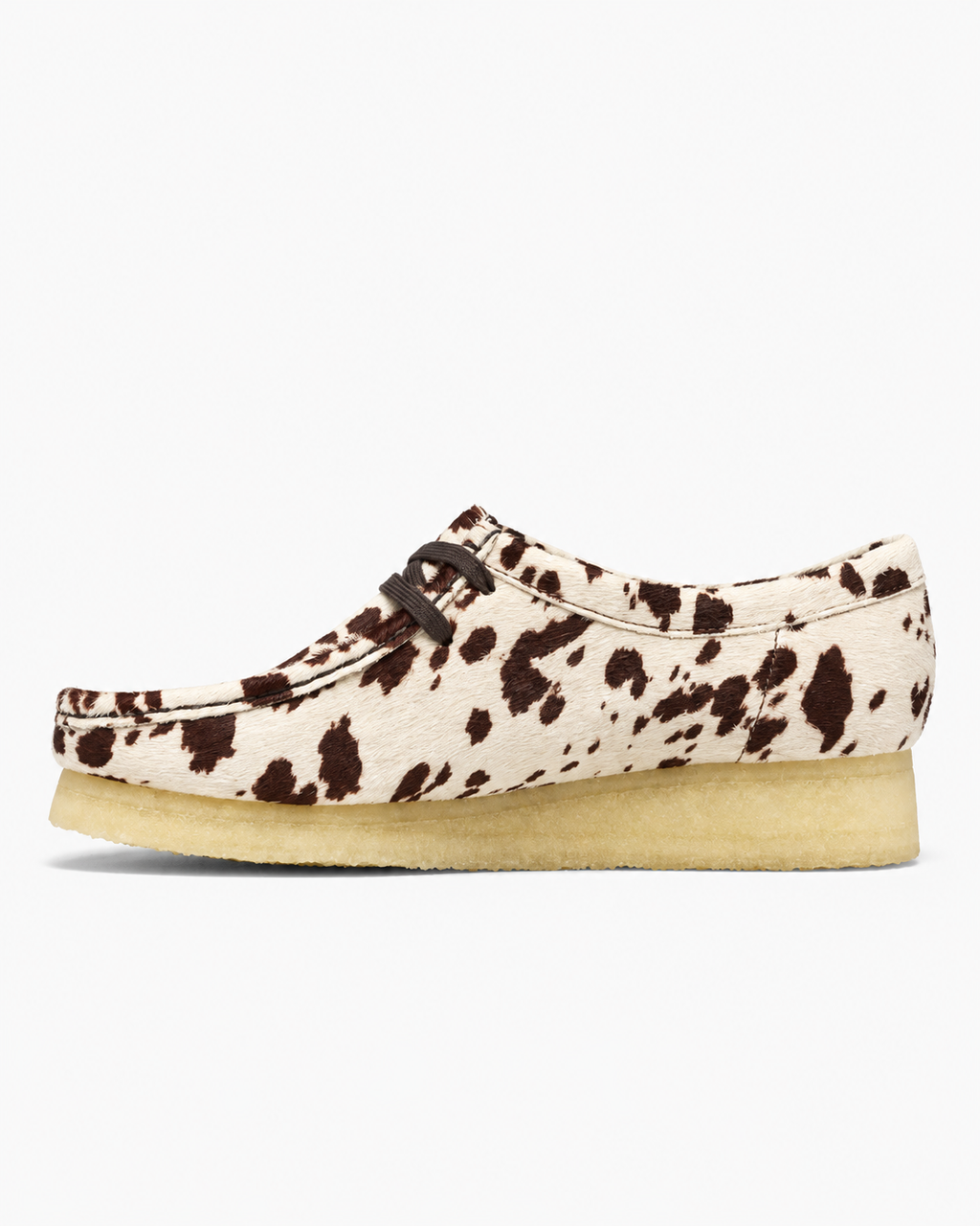 Clarks - Wallabee Moccasins - Cow Print