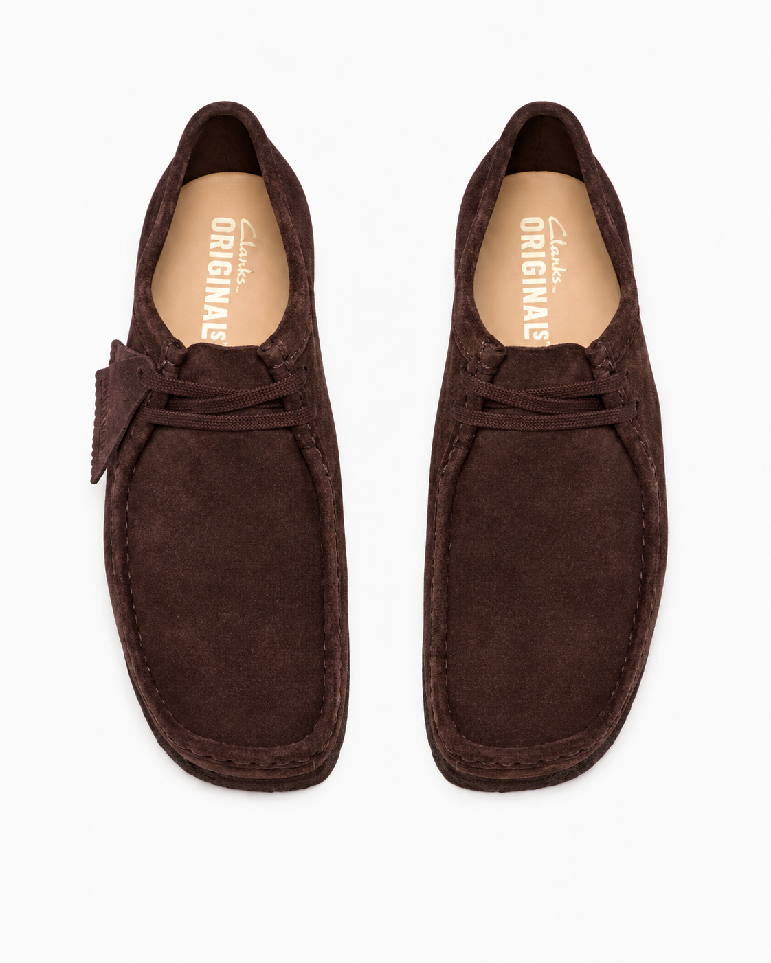 Clarks - Mocassins Wallabee - Marron