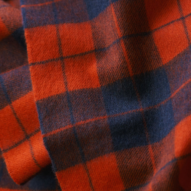 Merci - Echarpe en cachemire Harry - Rouge Tartan