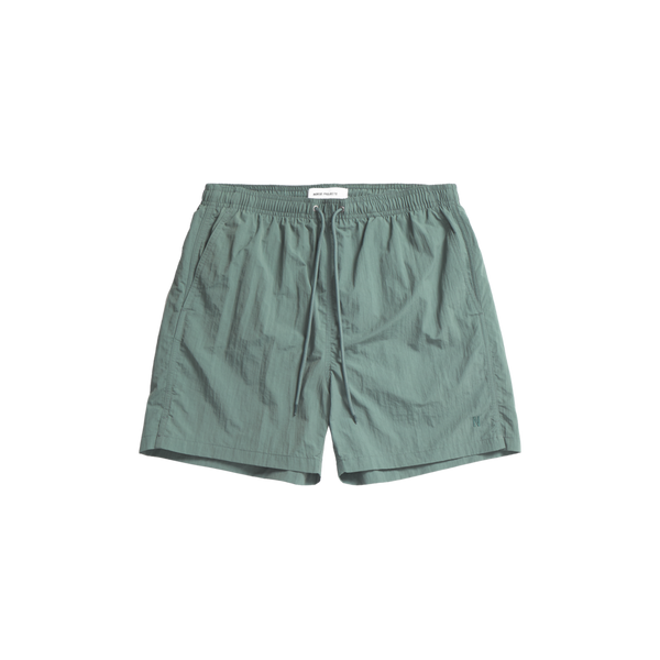 Norse Projects - Maillot de bain Hauge - Aluminium Petrol