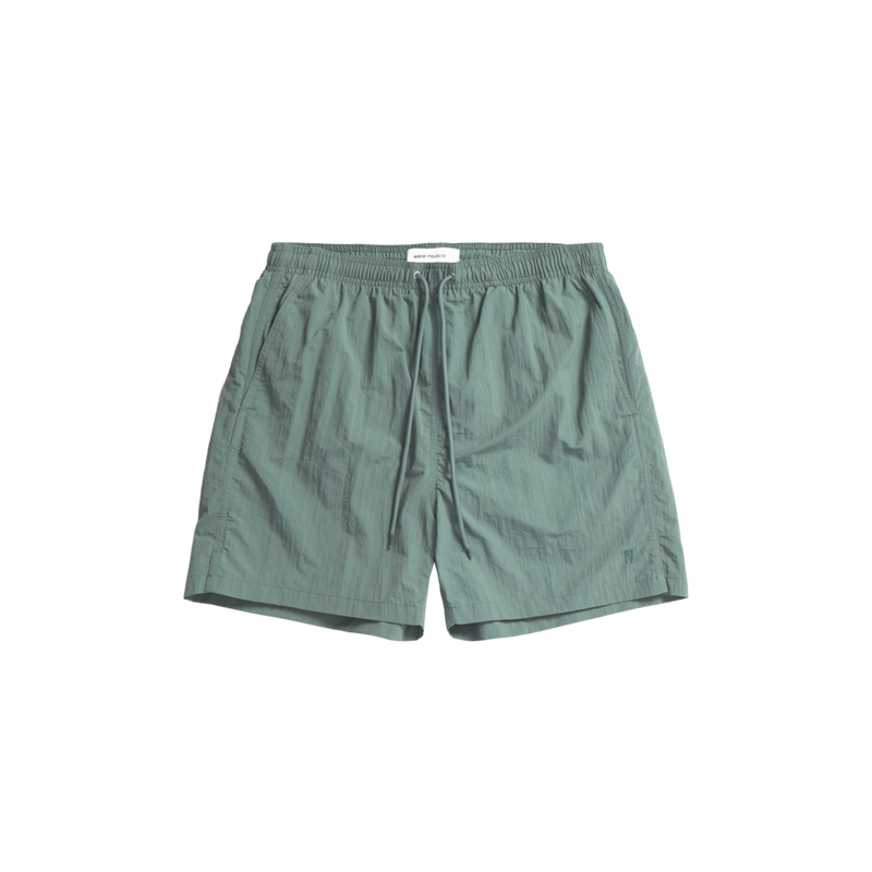 Norse Projects - Maillot de bain Hauge - Aluminium Petrol