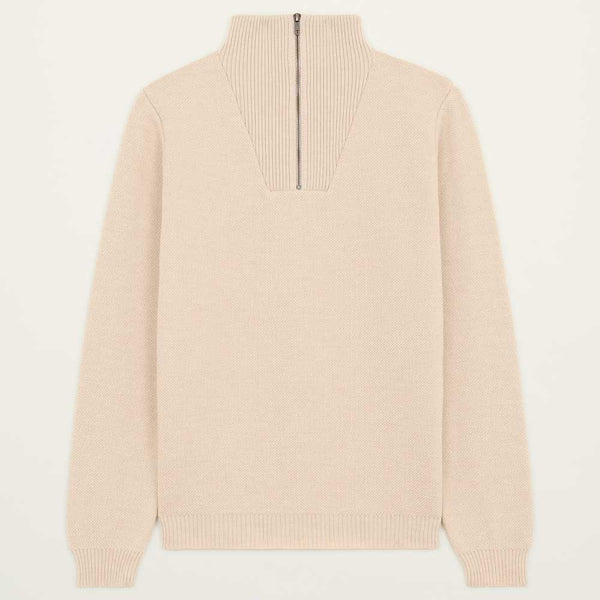 Nitto Knitwear - Pull Youri Camionneur - Naturel